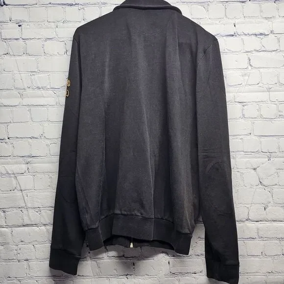 Vintage Mens John Varvatos X Converse Track Jacket Black Size Medium - Picture 3 of 13